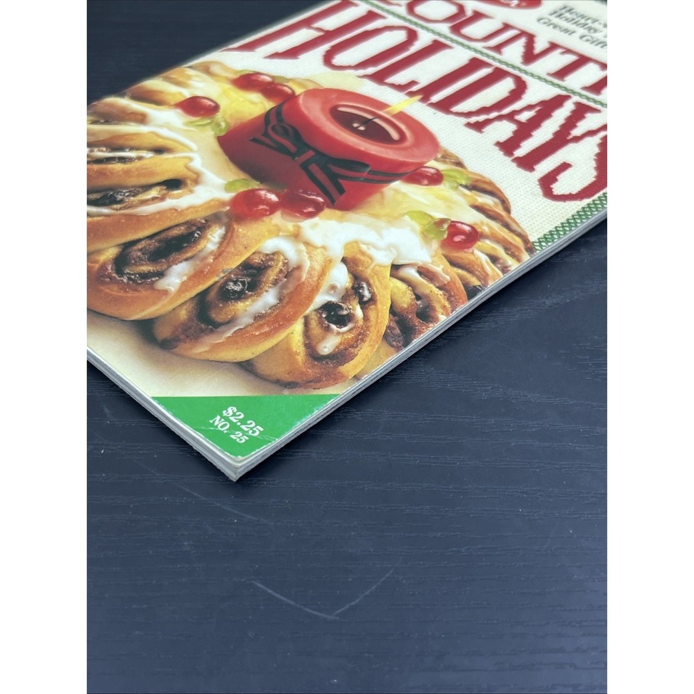Betty Crocker Country Holidays Cookbook Recipes Baking Christmas Thanksgiving - Picture 8 of 10